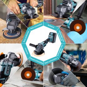 Winkelschleifer Ø125mm - Bürstenloser Motor - 750W