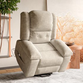 Massagesessel TV-Sessel Elektrisch Massage Relaxsessel Schlafsessel Fernsehsessel-braun 1
