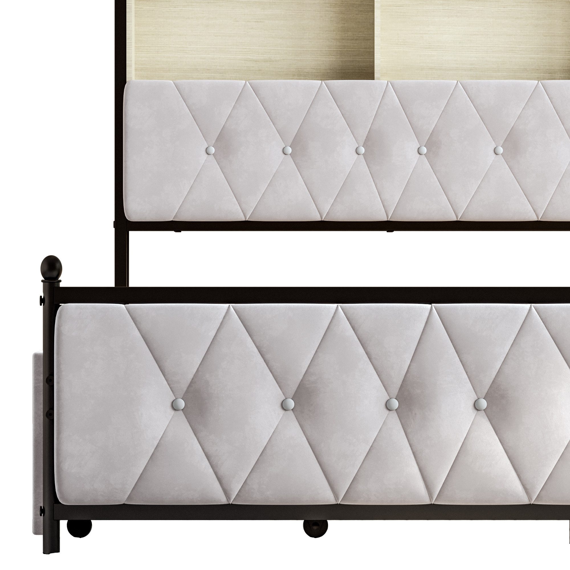 Polsterbett Metallbett Stauraumbett-